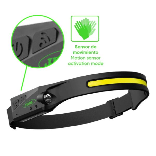 JBM 54004 ADJUSTABLE LED HEADLIGHT - 350LM - Image 4