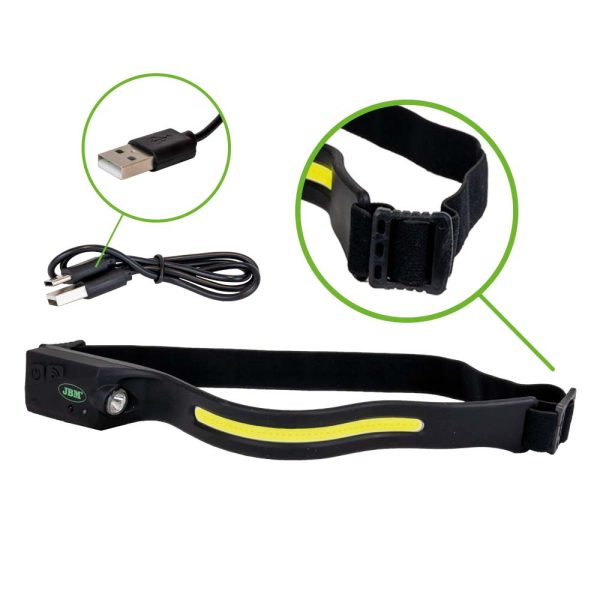 JBM 54004 ADJUSTABLE LED HEADLIGHT - 350LM - Image 5