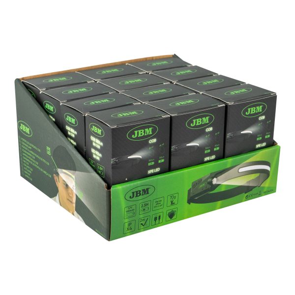 JBM 54004 ADJUSTABLE LED HEADLIGHT - 350LM - Image 2