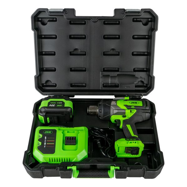 JBM 1" 2300NM CORDLESS BRUSHLESS IMPACT WRENCH WITH CASE - Image 2
