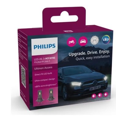 11972U2500CX LED bulb set H7/H18 11972 12V U2500 CX