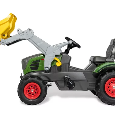 R61108 Pedal tractor with front loader, Fendt 211, with pneumatic wheels, from age 3, rollyFarmtrac by Rolly Toys