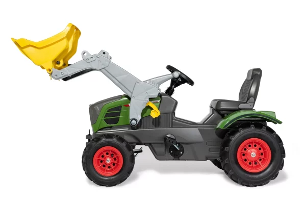 R61108 Pedal tractor with front loader, Fendt 211, with pneumatic wheels, from age 3, rollyFarmtrac by Rolly Toys