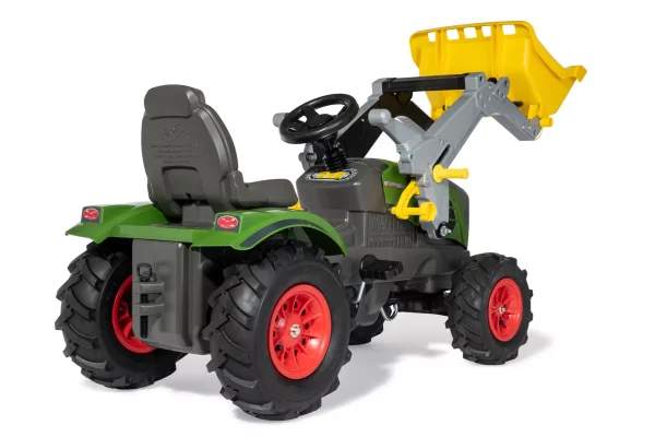R61108 Pedal tractor with front loader, Fendt 211, with pneumatic wheels, from age 3, rollyFarmtrac by Rolly Toys - Image 4